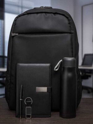 Laptop Bag,Diary, Pen, Keychain, Bottle(Hot & Cold)