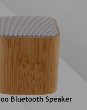 Premium Bamboo Bluetooth Wireless Speaker with Powerful Deep Bass, Crystal Clear Sound & Portable Wooden Design for Home, Office and Travel