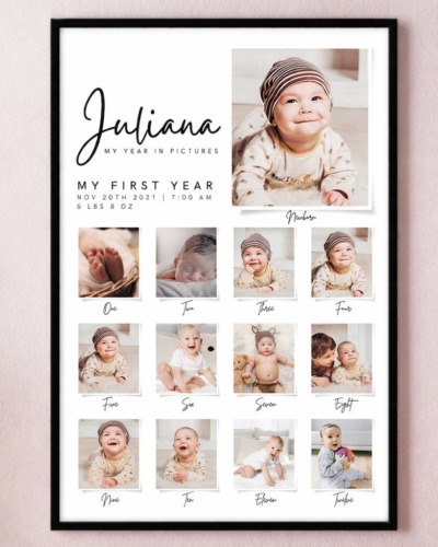 First birthday photo frame – main product shot | GG Gift Jaipur