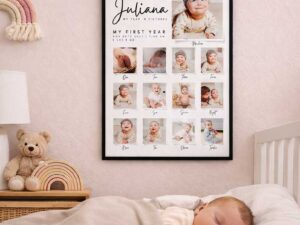 Baby Year Pic Calendar Frame