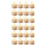 Pack of 24 flameless LED tea light candles — GG Gift, Jaipur
