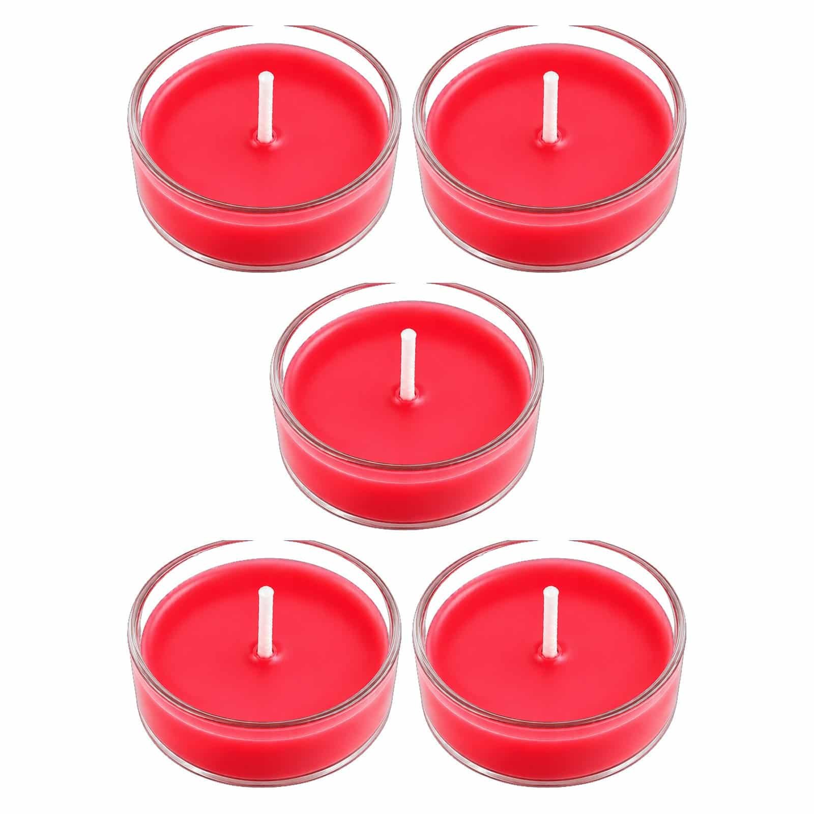 GG-TLP-RED-520MAIN20Red-Plain20Set20of205.jpg Set of 5 red rose scented soy wax tea light candles — GG Gift, Jaipur
